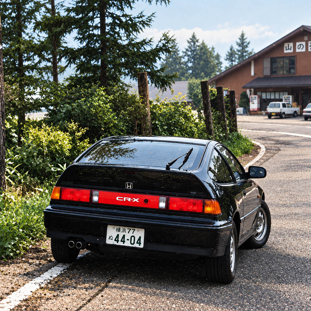 40年ほど前、大学生の時に自分でバイトして初めてローンで買ったサイバースポーツCR-X 1.5i。DOHCのSiが欲しかったけどお金がなく断念したが、このエンジ